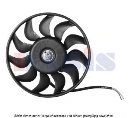 Imagine Ventilator, radiator AKS DASIS 048052N