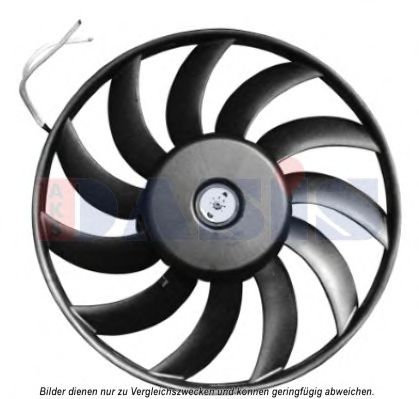 Imagine Ventilator, radiator AKS DASIS 048053N