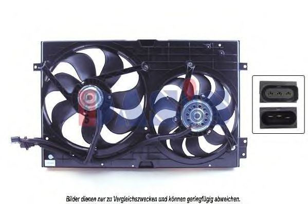 Imagine Ventilator, radiator AKS DASIS 048083N