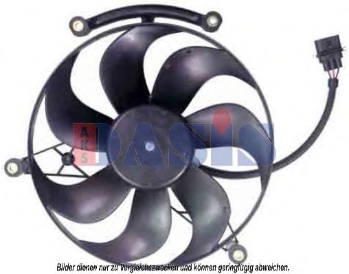 Imagine Ventilator, radiator AKS DASIS 048088N