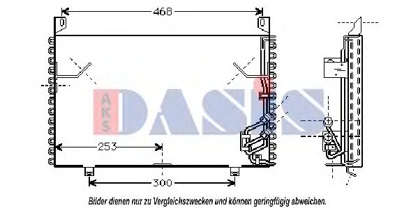 Imagine Condensator, climatizare AKS DASIS 051920N