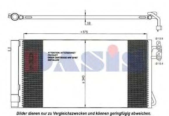 Imagine Condensator, climatizare AKS DASIS 052002N