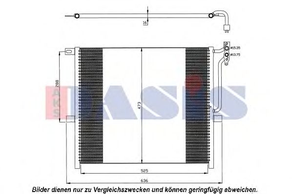 Imagine Condensator, climatizare AKS DASIS 052012N