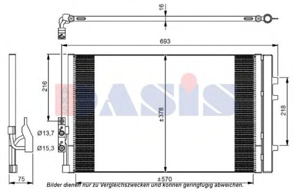 Imagine Condensator, climatizare AKS DASIS 052026N