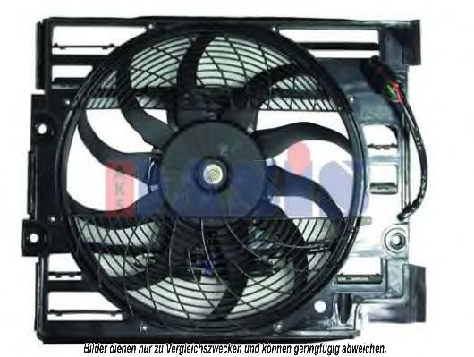 Imagine Ventilator, radiator AKS DASIS 058050N