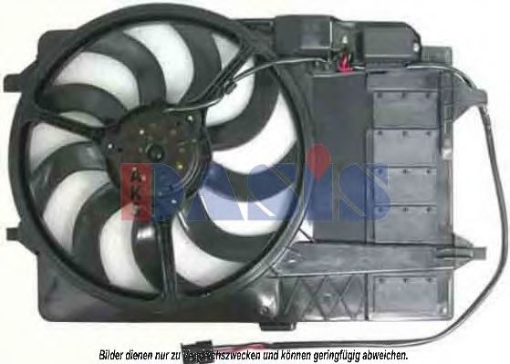 Imagine Ventilator, radiator AKS DASIS 058056N