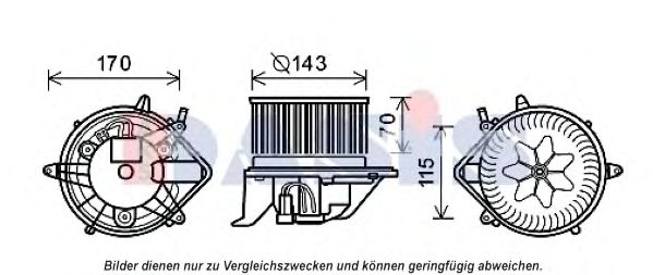 Imagine Ventilator, habitaclu AKS DASIS 058074N