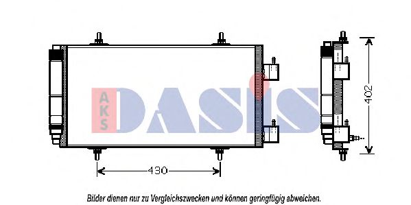 Imagine Condensator, climatizare AKS DASIS 062006N