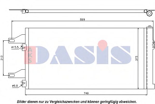 Imagine Condensator, climatizare AKS DASIS 062011N