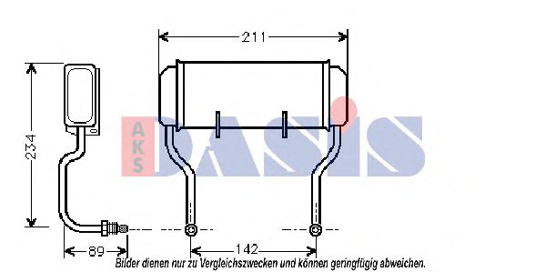 Imagine Radiator ulei, ulei motor AKS DASIS 066000N