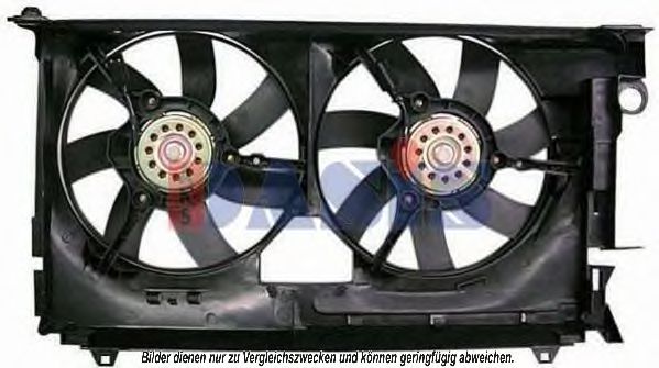 Imagine Paleta ventilator, racire motor AKS DASIS 068020N