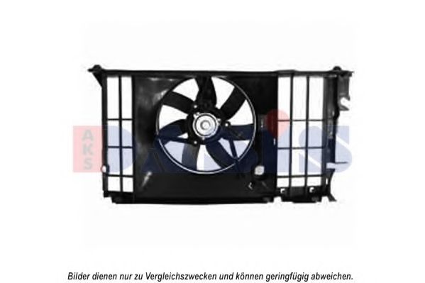 Imagine Ventilator, radiator AKS DASIS 068035N