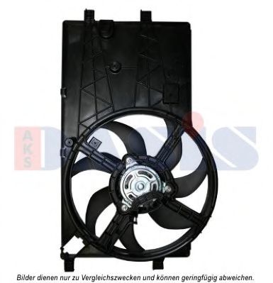 Imagine Ventilator, radiator AKS DASIS 068054N