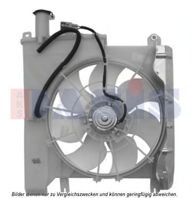 Imagine Ventilator, radiator AKS DASIS 068056N