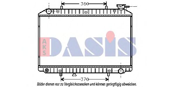 Imagine Radiator, racire motor AKS DASIS 070230N