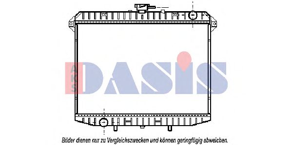 Imagine Radiator, racire motor AKS DASIS 070290N