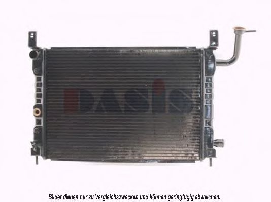 Imagine Radiator, racire motor AKS DASIS 071160N