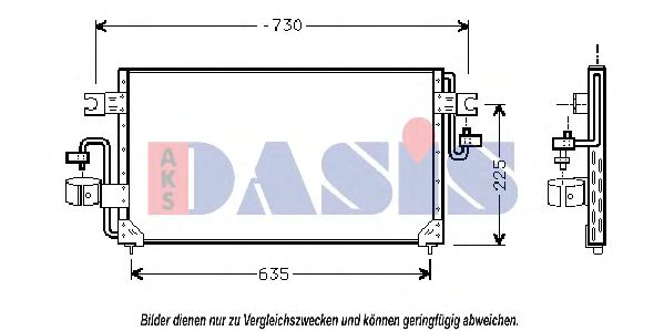 Imagine Condensator, climatizare AKS DASIS 072005N