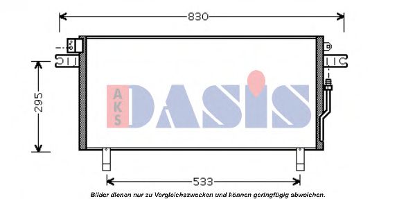 Imagine Condensator, climatizare AKS DASIS 072025N