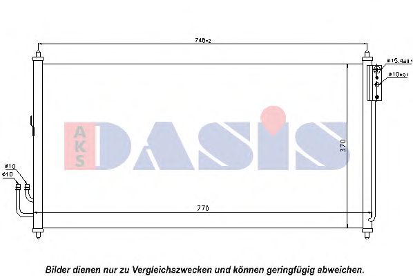 Imagine Condensator, climatizare AKS DASIS 072028N