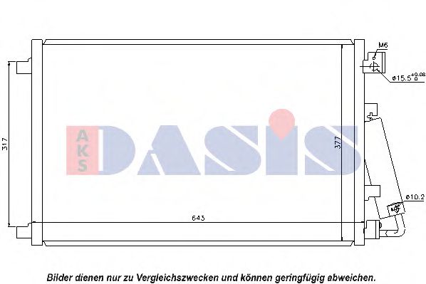 Imagine Condensator, climatizare AKS DASIS 072033N