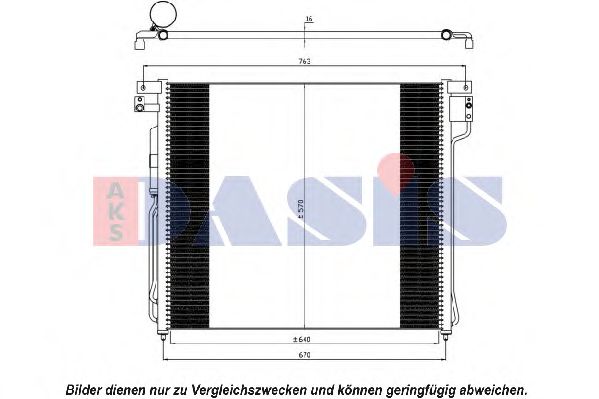 Imagine Condensator, climatizare AKS DASIS 072038N