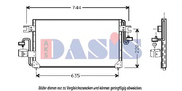 Imagine Condensator, climatizare AKS DASIS 072110N