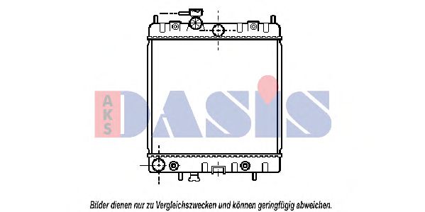 Imagine Radiator, racire motor AKS DASIS 073150N