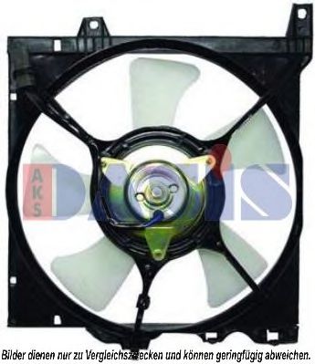 Imagine Ventilator, radiator AKS DASIS 078036N