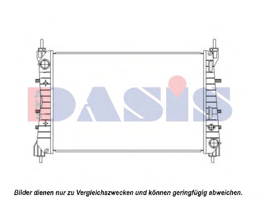 Imagine Radiator, racire motor AKS DASIS 080063N