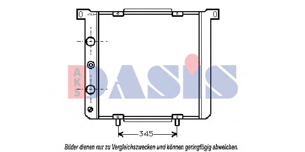 Imagine Radiator, racire motor AKS DASIS 080080N