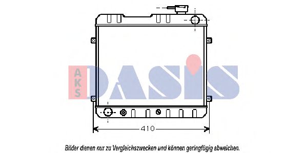 Imagine Radiator, racire motor AKS DASIS 080610N