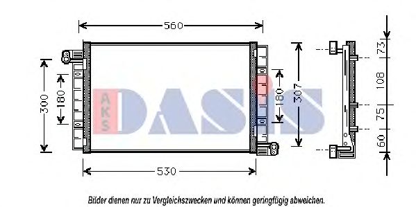 Imagine Condensator, climatizare AKS DASIS 082003N