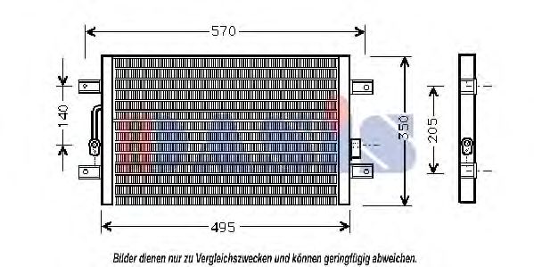 Imagine Condensator, climatizare AKS DASIS 082013N