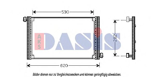 Imagine Condensator, climatizare AKS DASIS 082032N