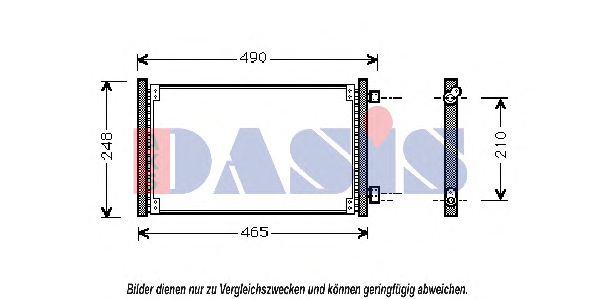 Imagine Condensator, climatizare AKS DASIS 082330N