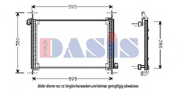 Imagine Condensator, climatizare AKS DASIS 082380N