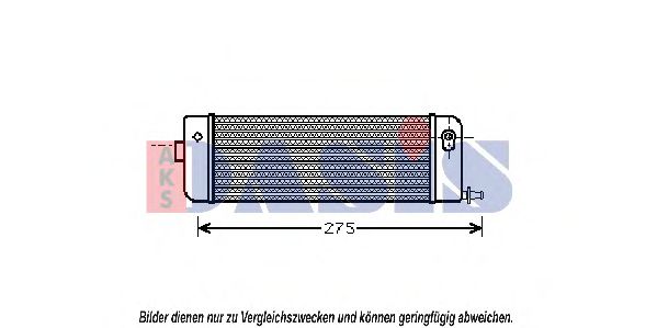 Imagine Radiator ulei, ulei motor AKS DASIS 086001N