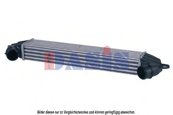 Imagine Intercooler, compresor AKS DASIS 087003N