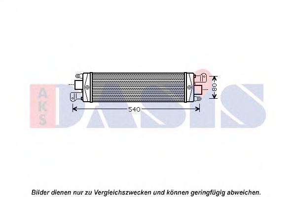 Imagine Intercooler, compresor AKS DASIS 087027N