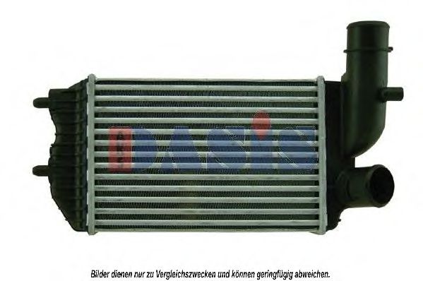 Imagine Intercooler, compresor AKS DASIS 087170N