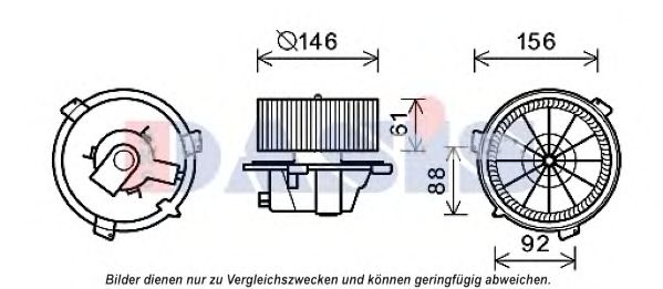 Imagine Ventilator, habitaclu AKS DASIS 088022N