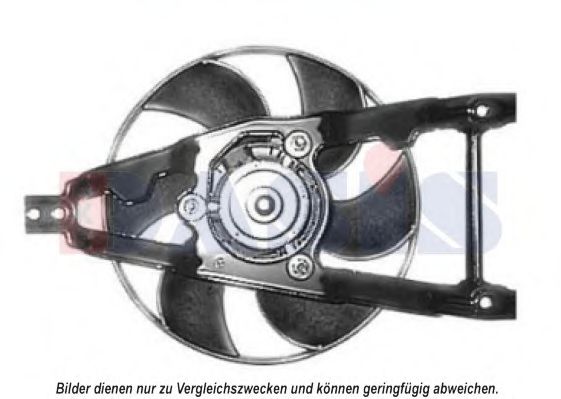 Ventilator, radiator AKS DASIS 088050N