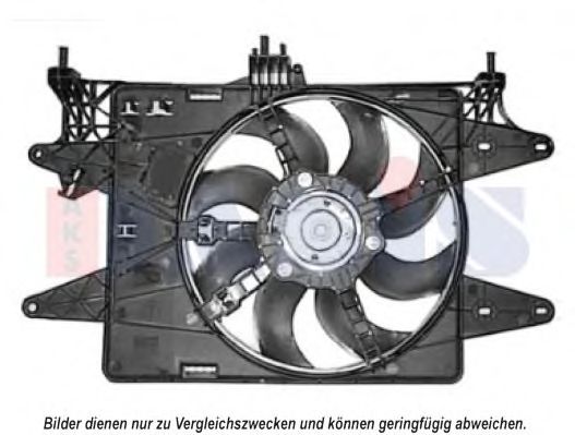 Imagine Ventilator, radiator AKS DASIS 088059N