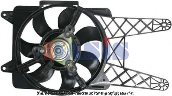 Imagine Ventilator, radiator AKS DASIS 088061N