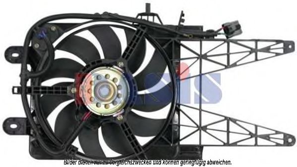 Imagine Ventilator, radiator AKS DASIS 088077N