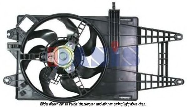 Imagine Ventilator, radiator AKS DASIS 088083N