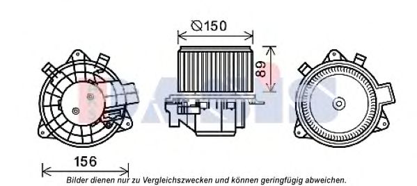 Imagine Ventilator, habitaclu AKS DASIS 088096N