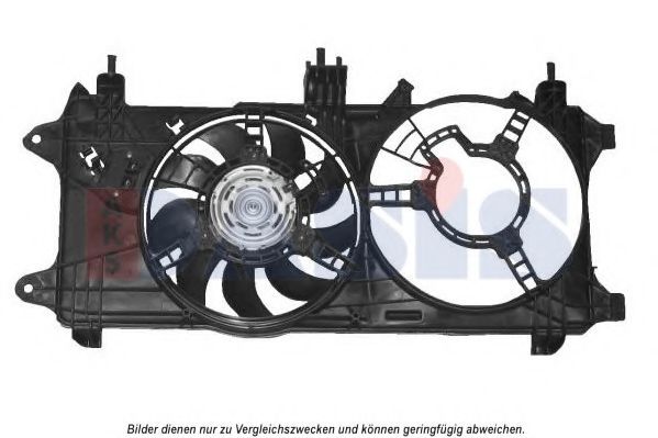 Imagine Ventilator, radiator AKS DASIS 088137N