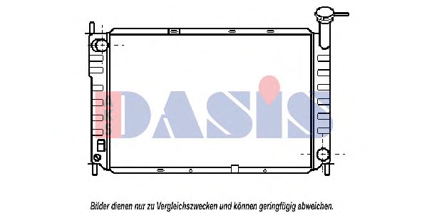 Imagine Radiator, racire motor AKS DASIS 090044N